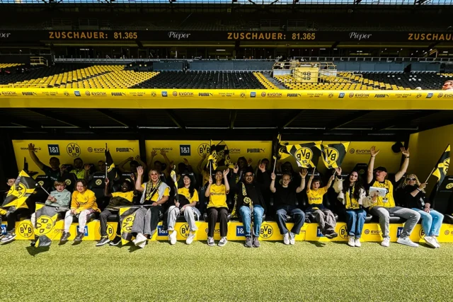Kinderheim Merkstein jubelt beim BVB in Dortmund