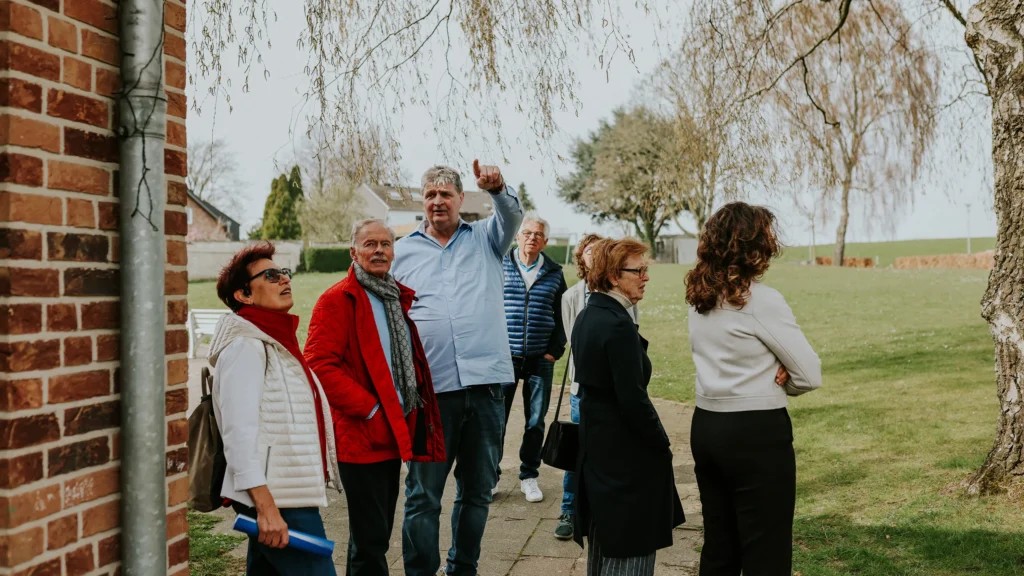 Das Kinderheim Merkstein zeigt dem Lionsclub Baesweiler/Herzogenrath ihre aktuellen Projekte